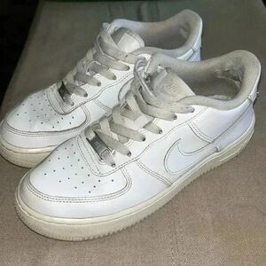 Nike Air Force 1 ’07, the b-ball icon Shoes, White/White/White/White